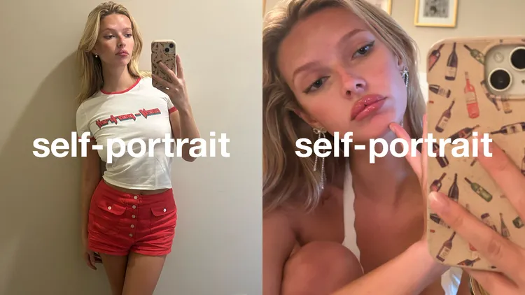 從Apple Martin自拍照中就能看出她對時尚造型駕輕就熟的態度。品牌提供