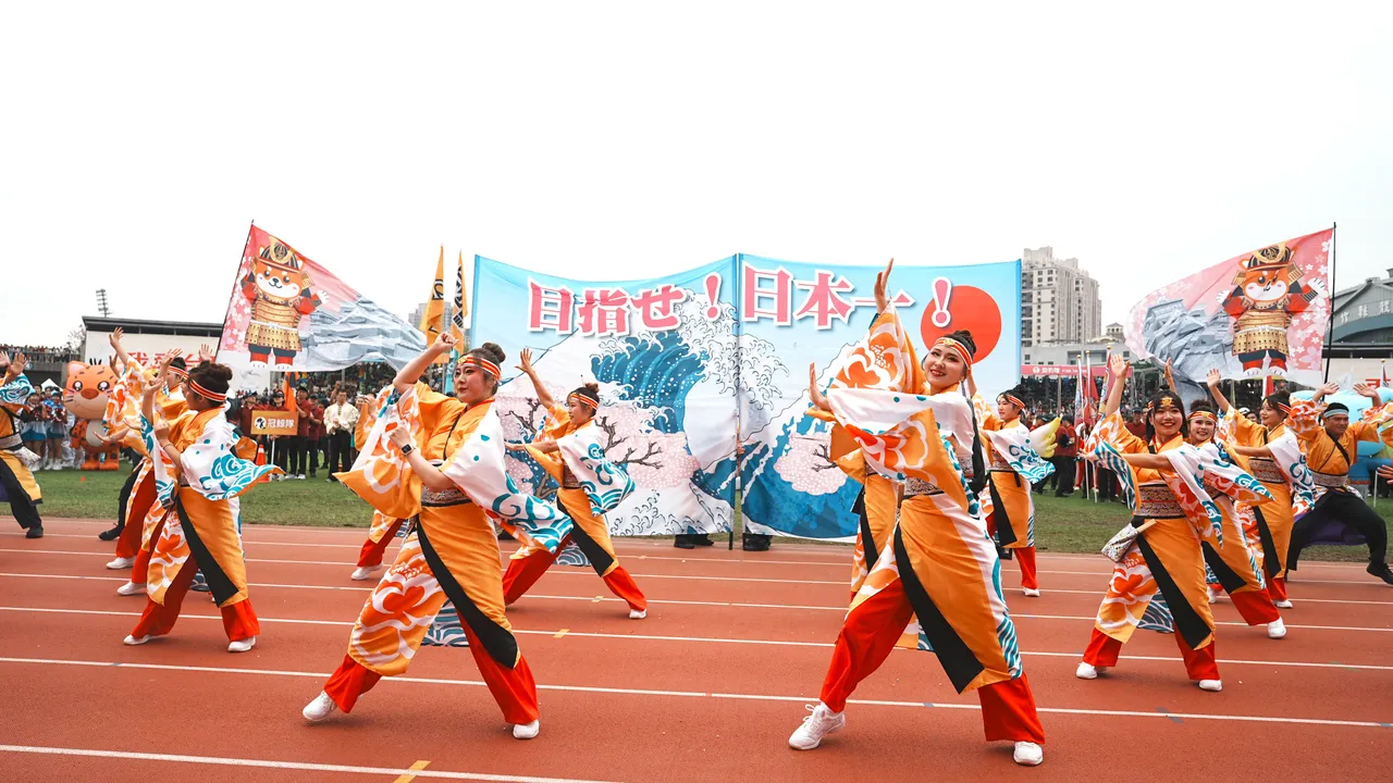 日本熊本JASM员工参与台积电运动会。台积电提供