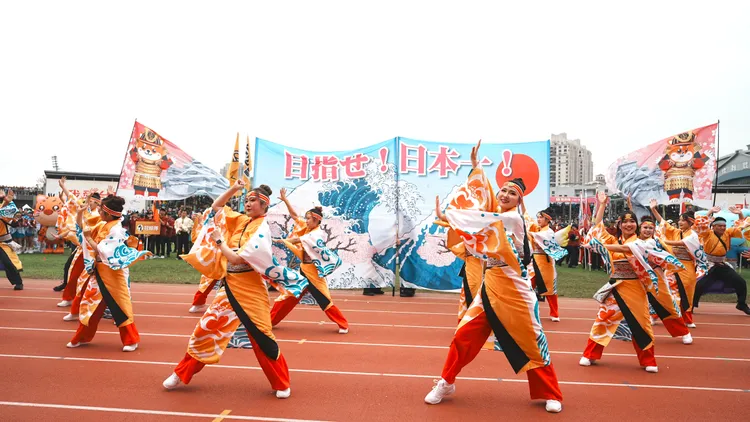 日本熊本JASM員工參與台積電運動會。台積電提供