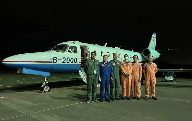 气象署今日清晨启动追风观测。气象署提供