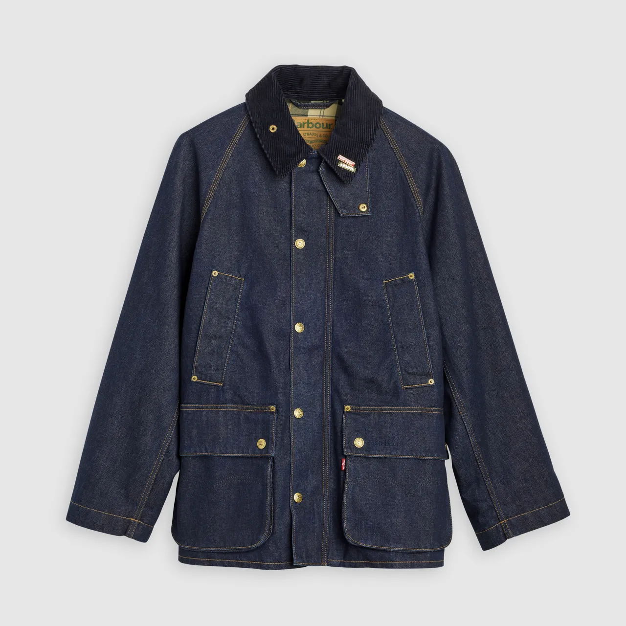 Levi’s® x Barbour Bedale丹宁夹克外套，1万6500元。品牌提供