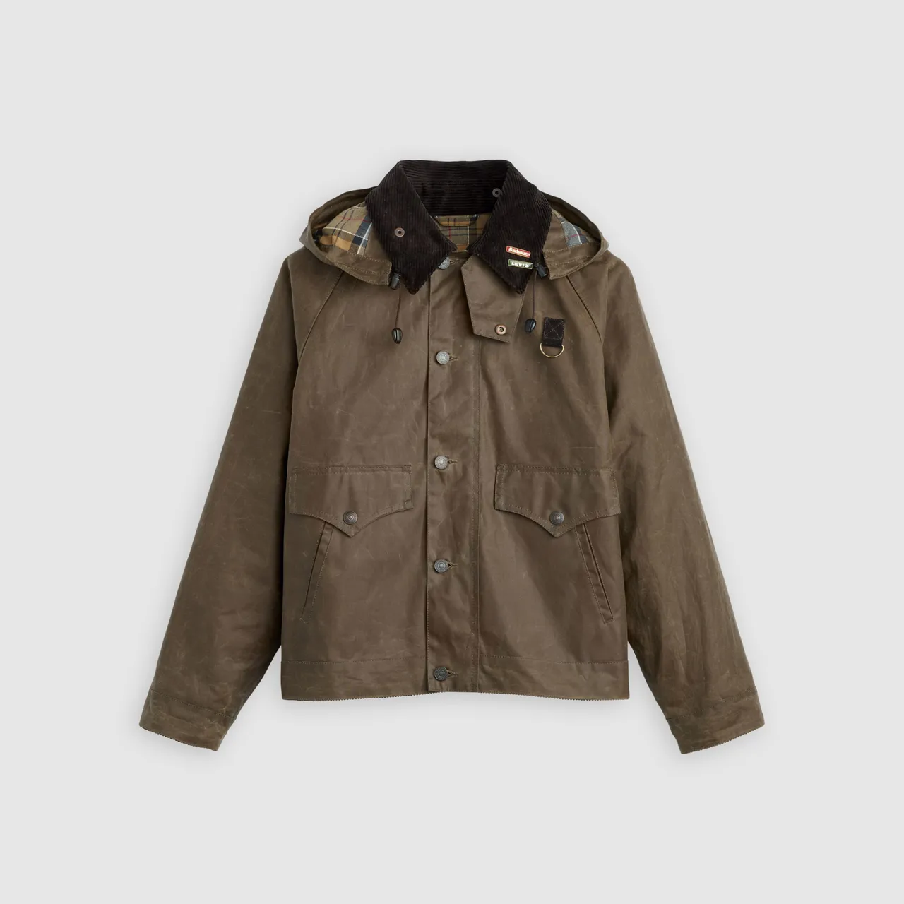 Levi’s® x Barbour Spey油蜡女款夹克外套，2万元。品牌提供