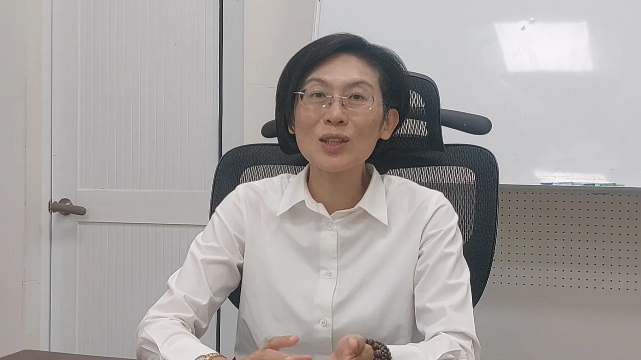 林岱樺說，「跨縣市、跨選區、跨世代，是我的三大優勢。」凃建豐攝