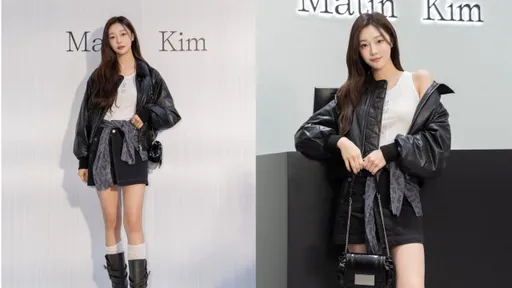 《单身即地狱》李时安来台最爱嗑担担面　套Matin Kim皮衣耍时髦