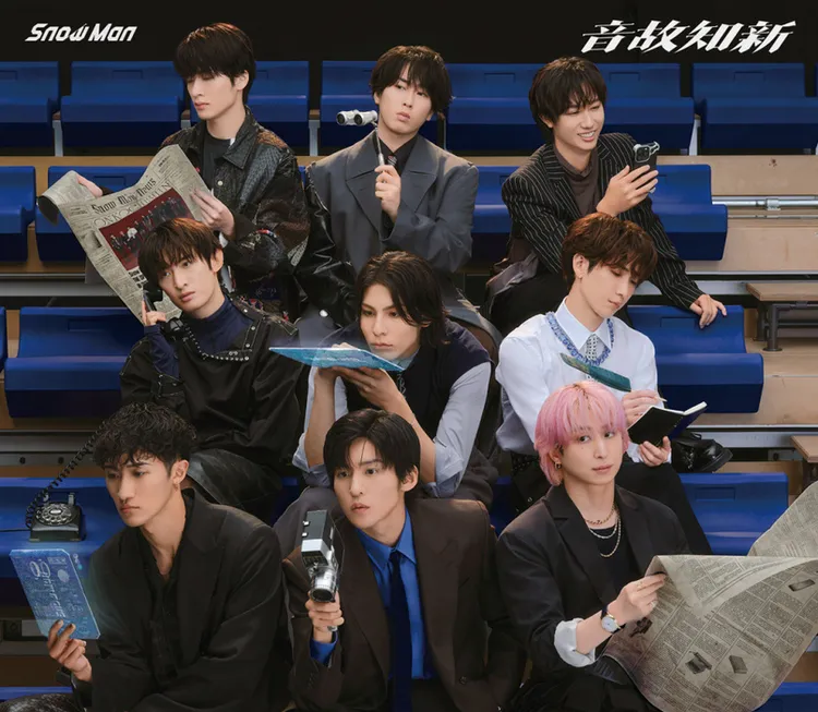 「Snow Man」新专辑《音故知新》首周就卖破百万张，他们昨启动巨蛋巡演，歌单也以新专辑的歌曲为中心。翻摄Oricon