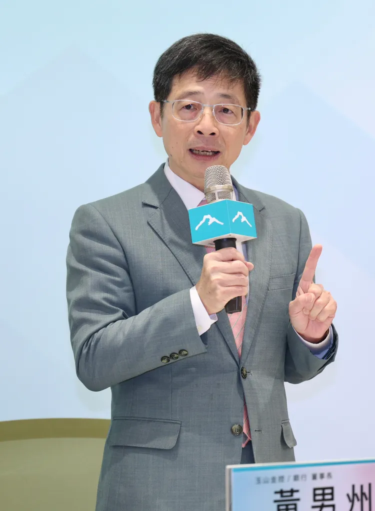 玉山金控董事長黃男州。莊宗達攝