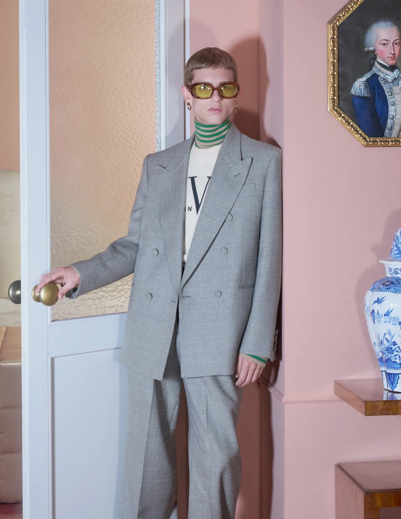 Valentino釋出2026早春系列廣告《夜曲》。品牌提供