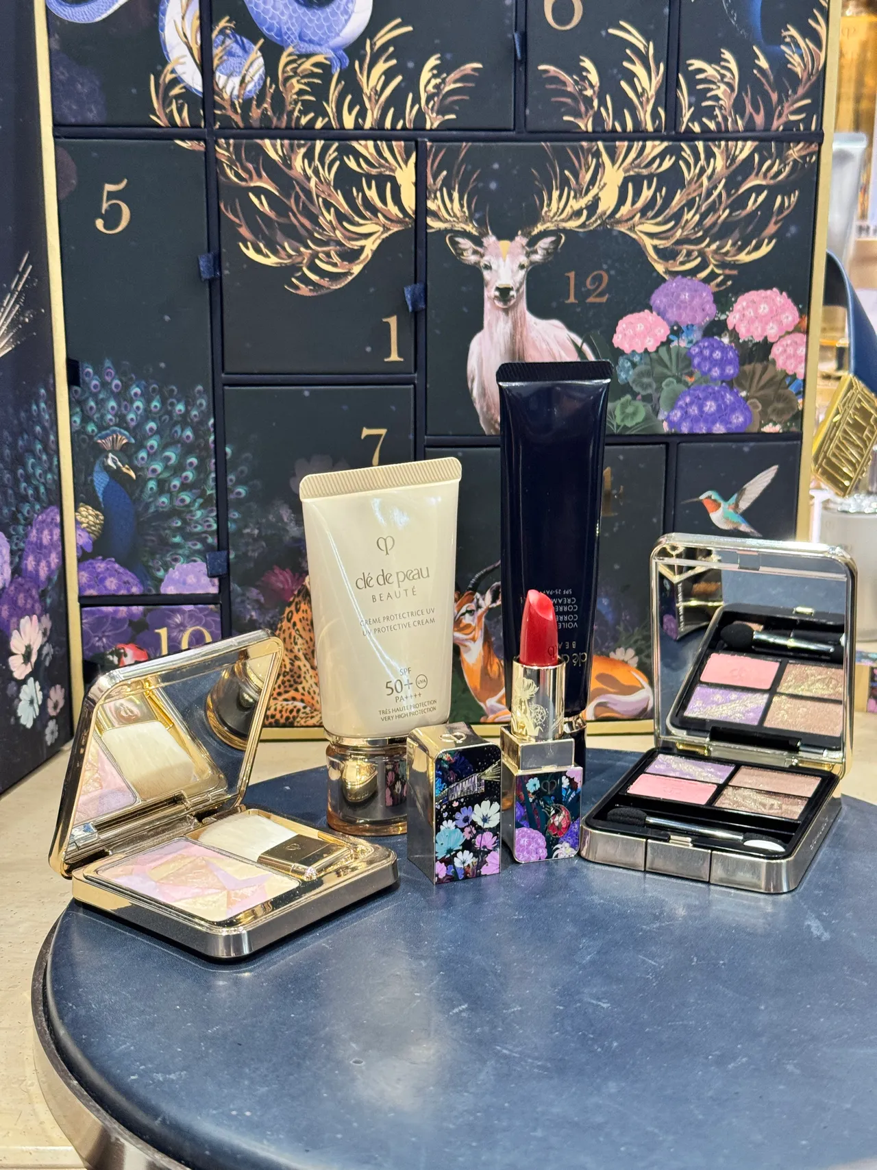 肌膚之鑰奇幻列車倒數日曆中有5樣正貨商品。張家玲攝