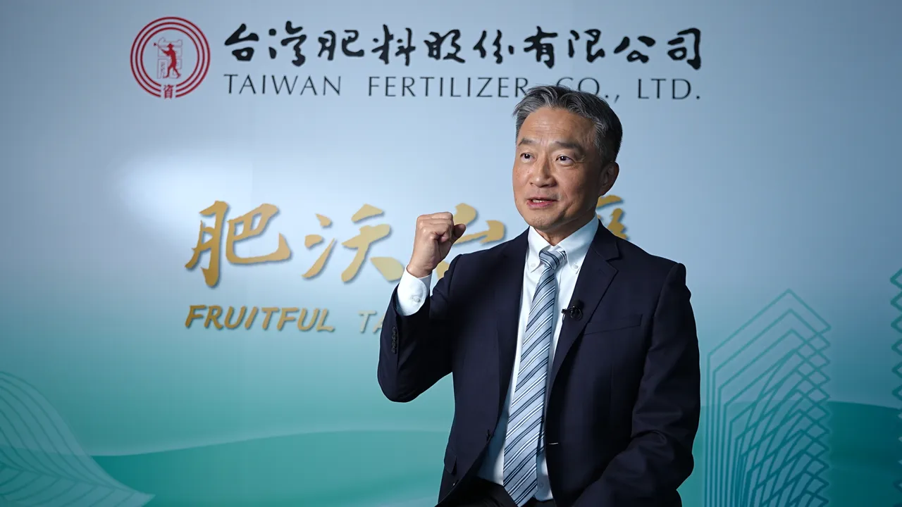 台肥推选张沧郎为新任董事长，发表谈话表示将以三轴并进开创永续新局。台肥提供