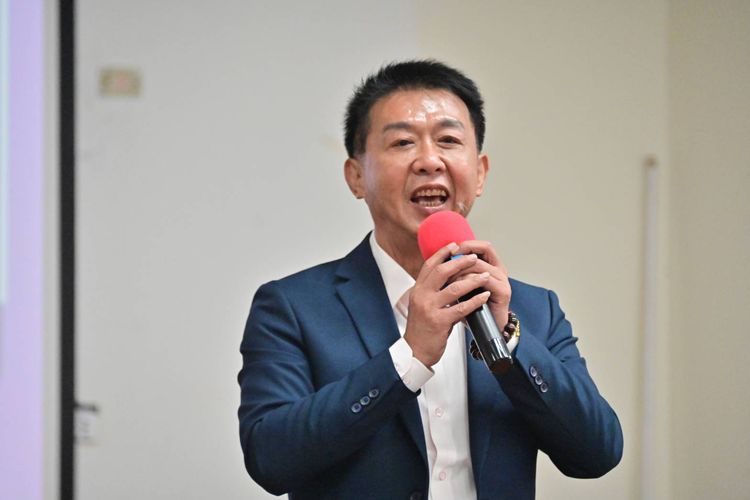 許智傑岡山造勢拚高雄市長初選　盼設立北高行政服務中心