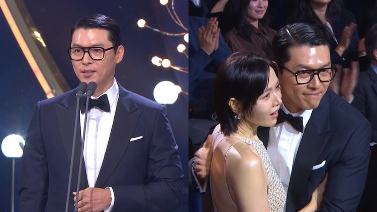 青龍獎|史上最初夫妻奪帝后!玄彬緊擁孫藝真示愛 嬌妻喊本名告白