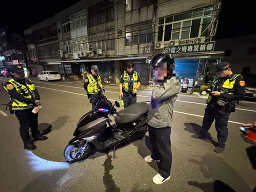 竹县警威力路检严打毒驾　窃嫌藏毒遭逮！唾液快筛揪出毒驾