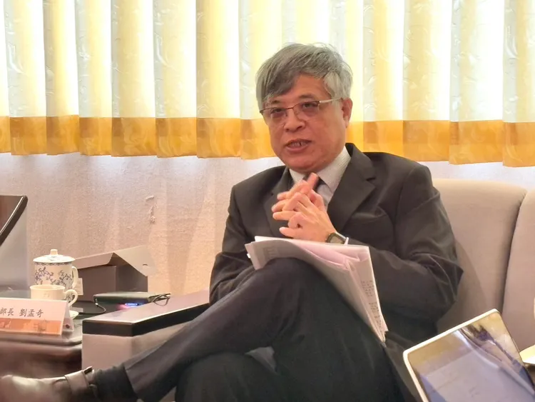 考選部長劉孟奇。邱筠媜攝