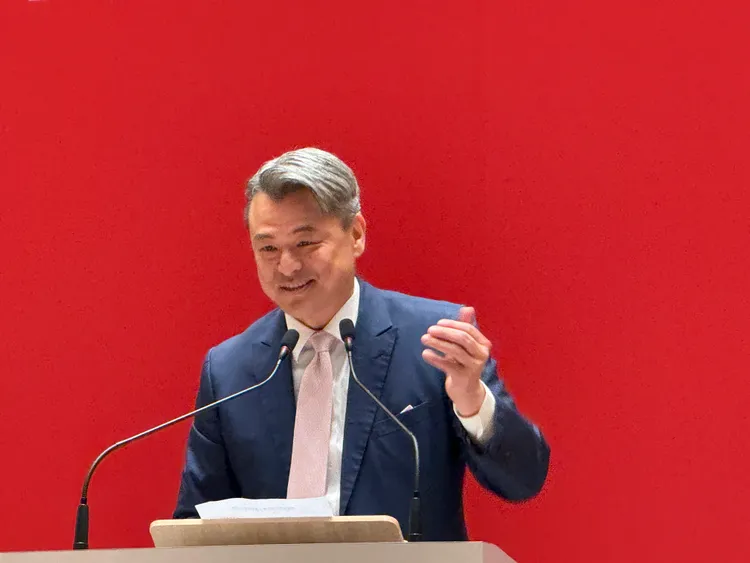 台灣投信投顧公會理事長尤昭文。呂承哲攝