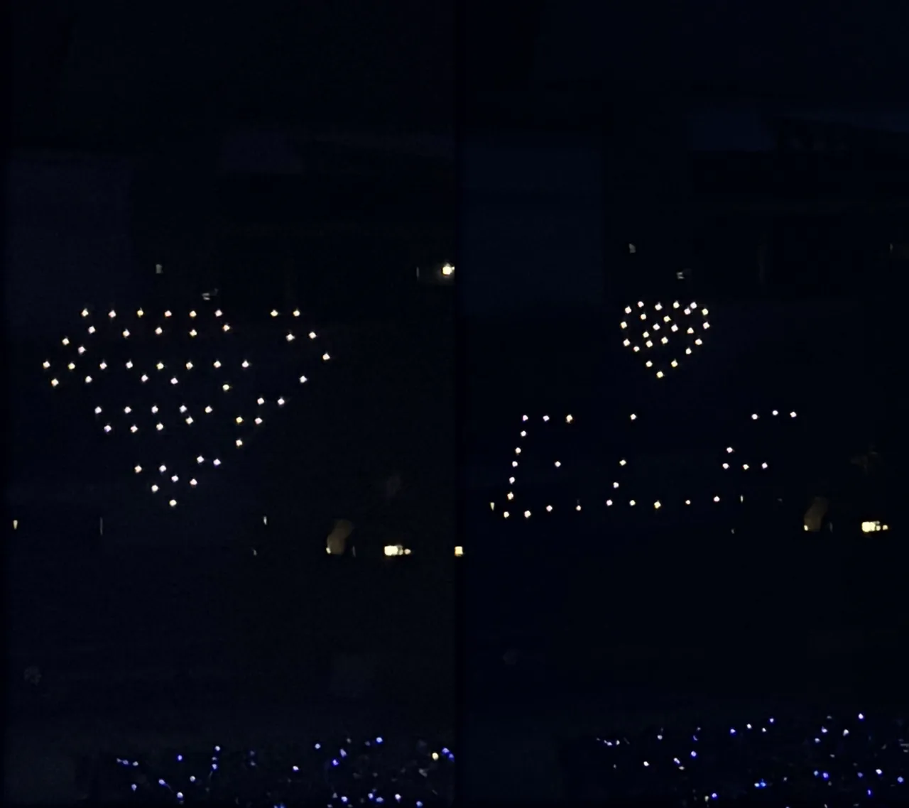 台粉祭出无人机送给SJ当惊喜。读者提供