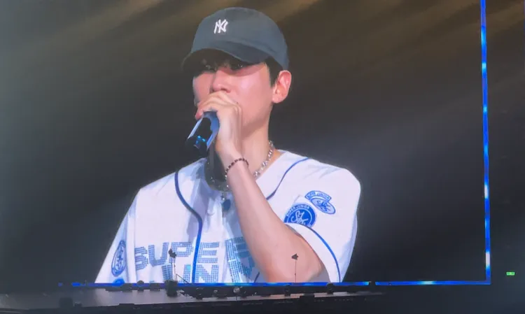 銀赫哭到哽咽說不下去。讀者提供