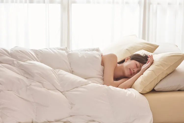 90/10法國可水洗羽絨長效防蟎冬被1萬1980元起。業者提供