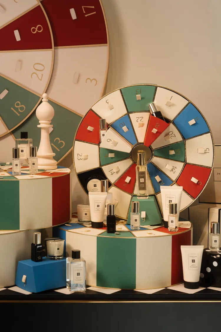 Jo Malone London全新放玩派對系列25天聖誕倒數月曆，1萬7550元。品牌提供