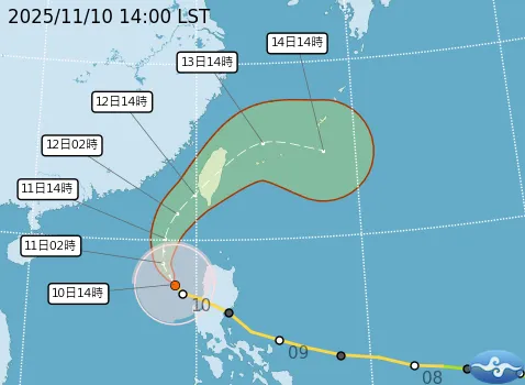 凤凰已发海警！专家：估明上午发陆警  「嘉义以南」登陆