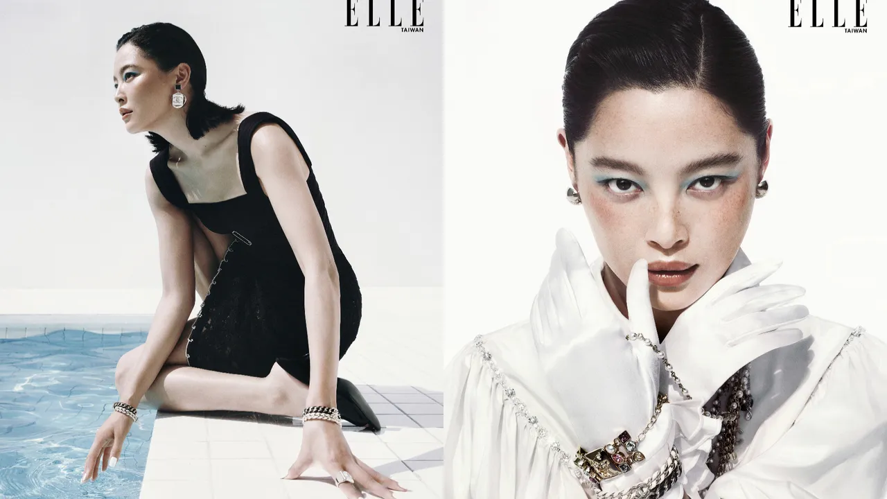辛芷蕾拍攝《ELLE》封面。《ELLE》國際中文版提供