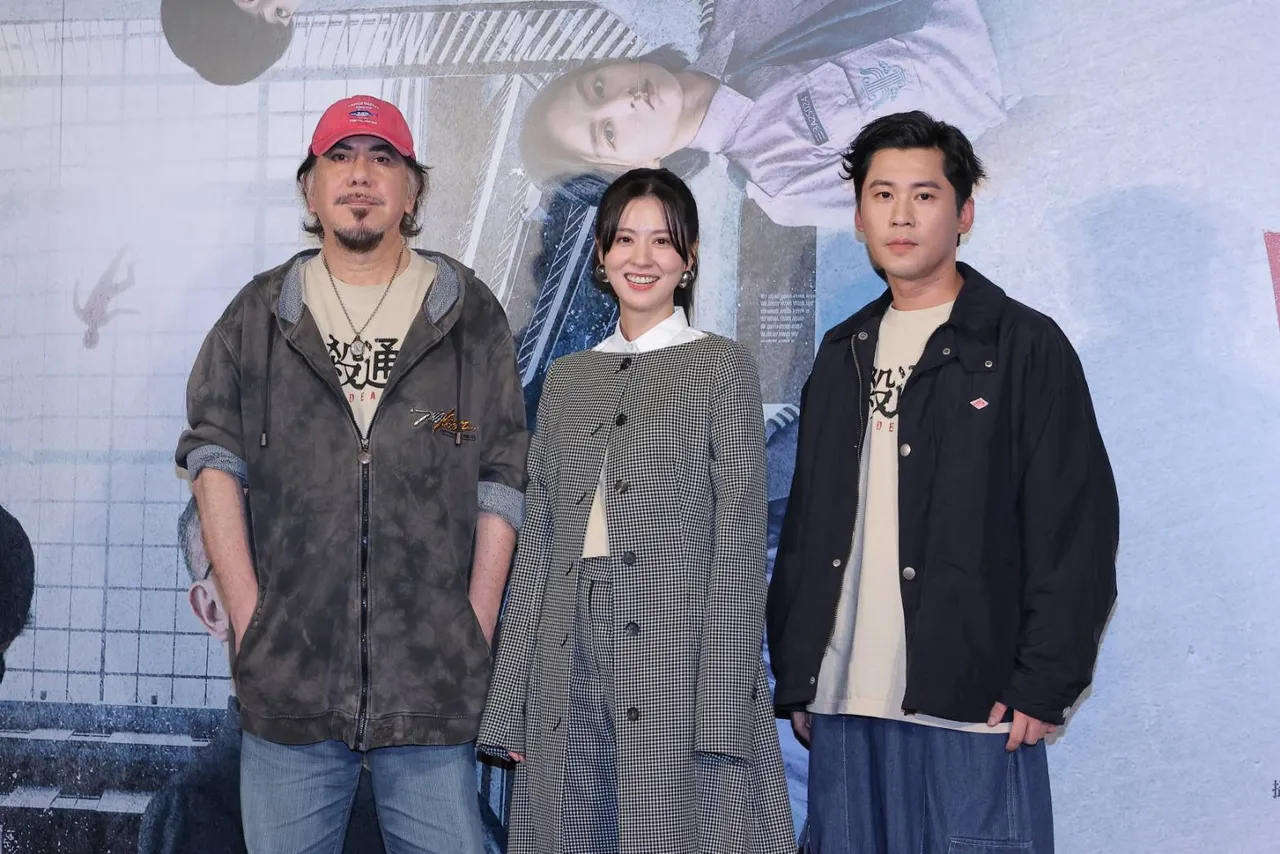 黄秋生（左起）、林予晞和黄迪扬。摄影中心摄