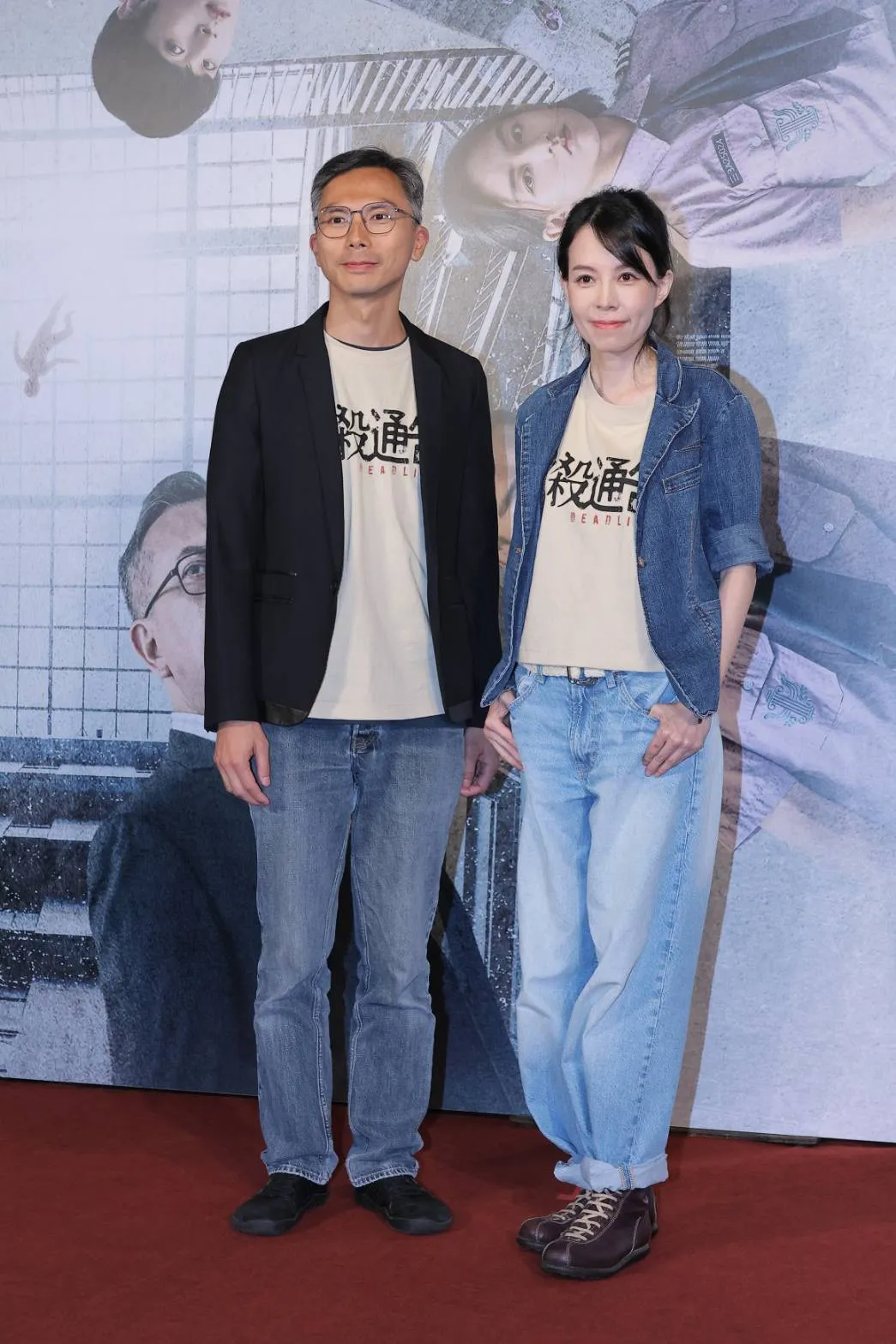 导演周冠威（左）、监制林配仪。摄影中心摄