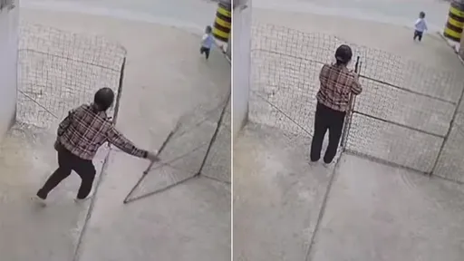 誇張！2歲孫跑出家門　阿嬤立即「關門上鎖」轉身回屋