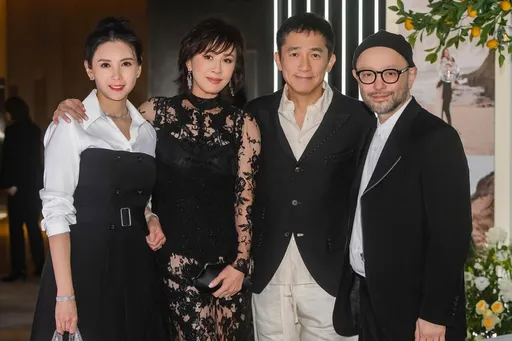 卡司不輸金馬！梁朝偉、劉嘉玲、邱淑貞台北喝喜酒　張清芳貴氣飆唱