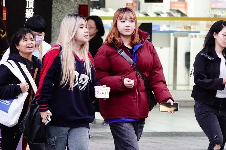 凤凰台风远离后冷空气报到。示意图。庄宗达摄