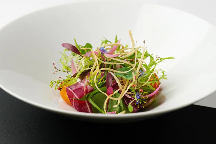 MUME永續菜色-沙拉。MUME提供