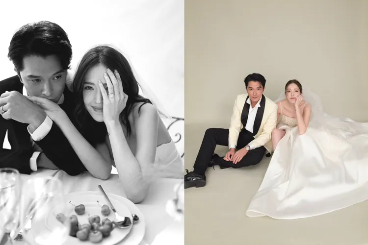 邱澤、許瑋甯絕美婚紗曝光。夏朵創意行銷提供