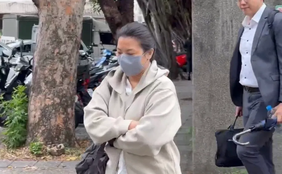 女信眾姜芃妤。讀者提供