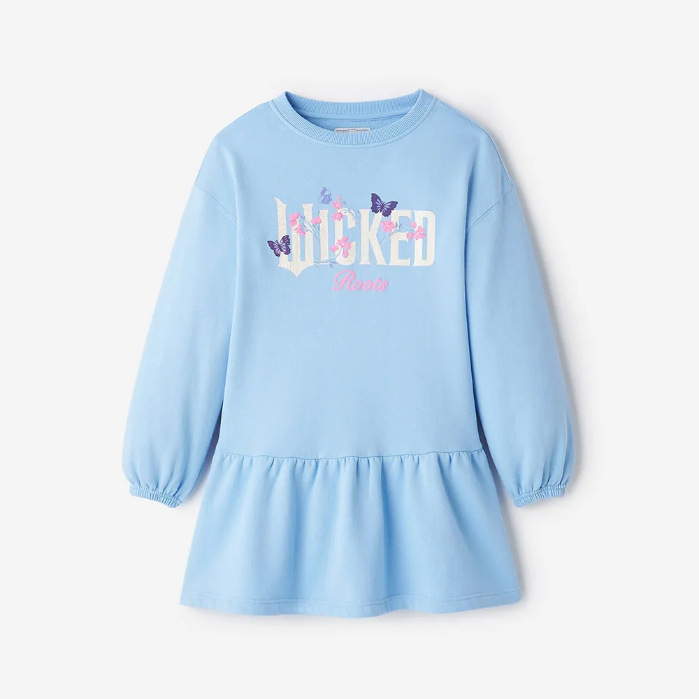 ROOTS x WICKED大童洋装，2980元。品牌提供