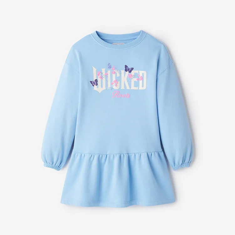 ROOTS x WICKED大童洋裝，2980元。品牌提供