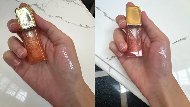 KISSKISS法式之吻波光蜜糖護唇油#389、#429，1450元。張家玲攝