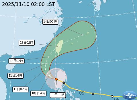 鳳凰共伴劇烈挾「大量致災雨」 吳德榮:最強風雨未必在登陸地