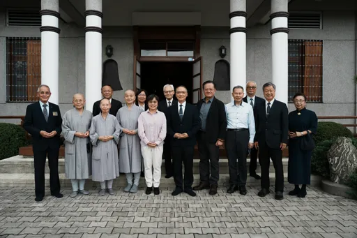 刘世芳赴花莲感谢慈济救灾！证严法师开释：台湾的确以爱为宝