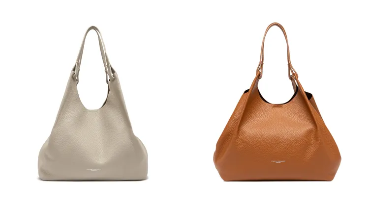 Gianni Chiarini Dua皮革肩背包，各1萬8800元。品牌提供