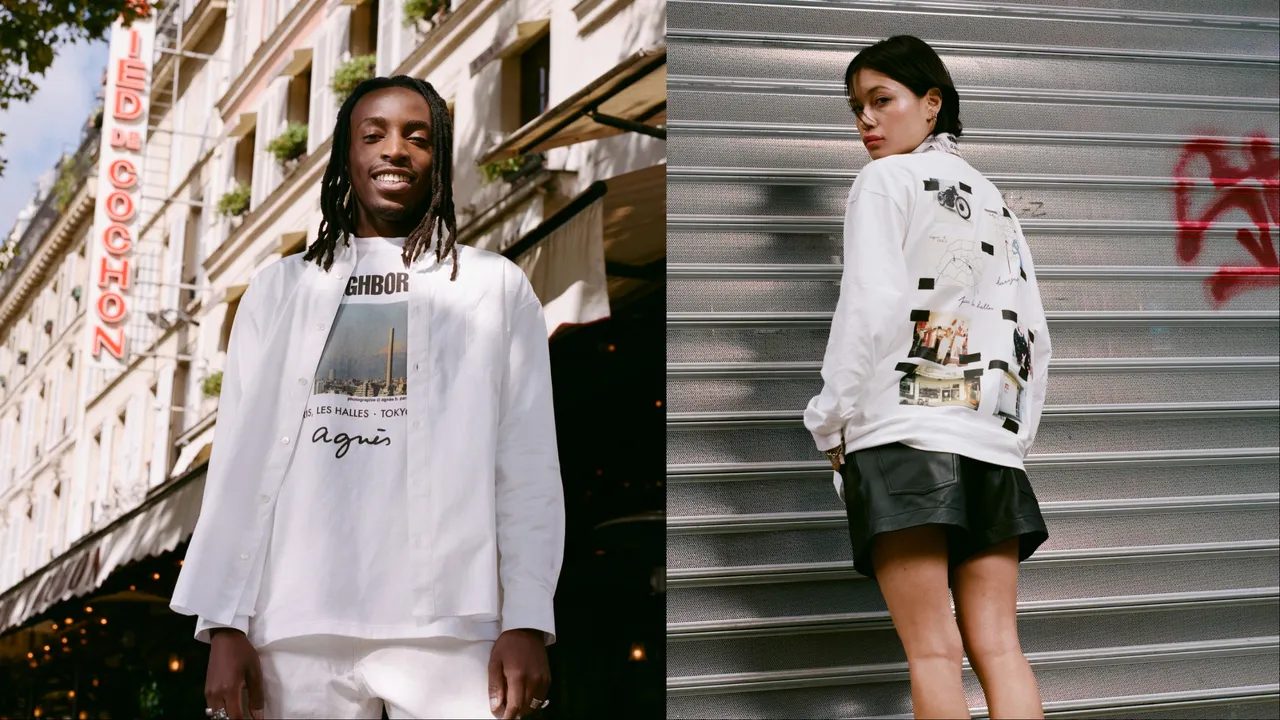 联名系列将agnès b.艺术气息结合NEIGHBORHOOD®的工装美学。品牌提供