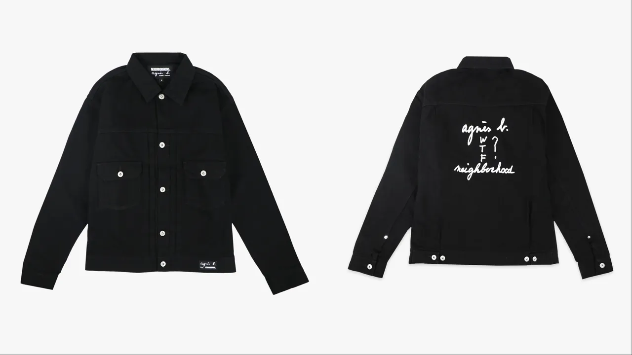 agnès b. x NEIGHBORHOOD TYPE-2 夹克，1万2780元。品牌提供