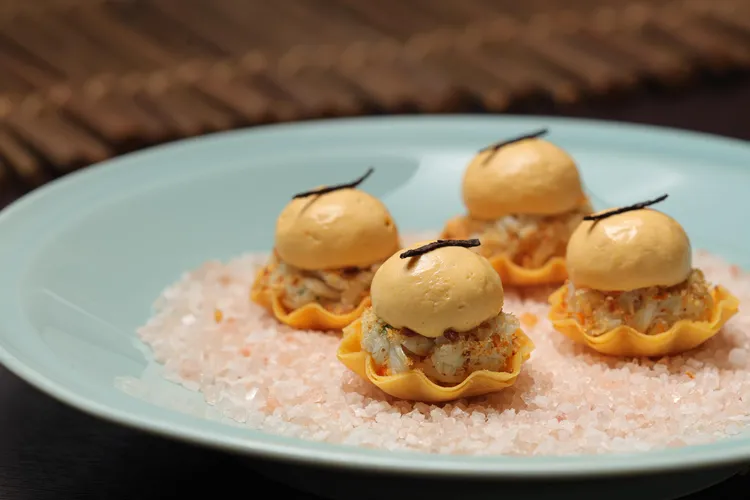 蟹肉布甸。業者提供