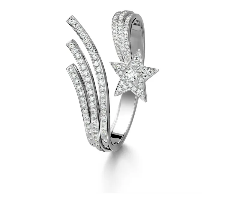 香奈兒FIL DE COMETE手鐲。品牌提供