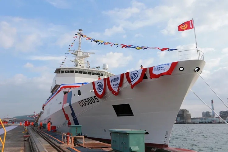 嘉義級巡防艦第四艘「台北艦」。台船提供