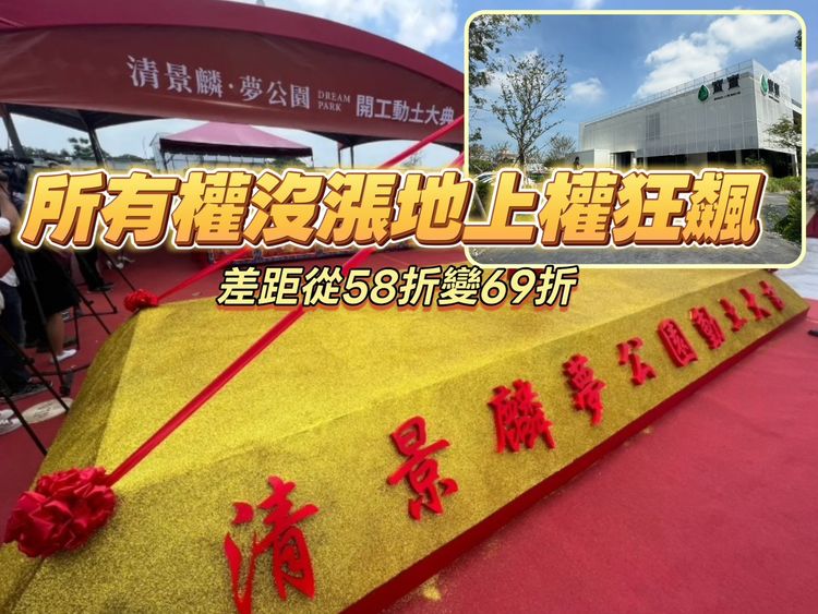 平實重劃區所有權宅連3年均價58萬 地上權宅站上4字頭行情