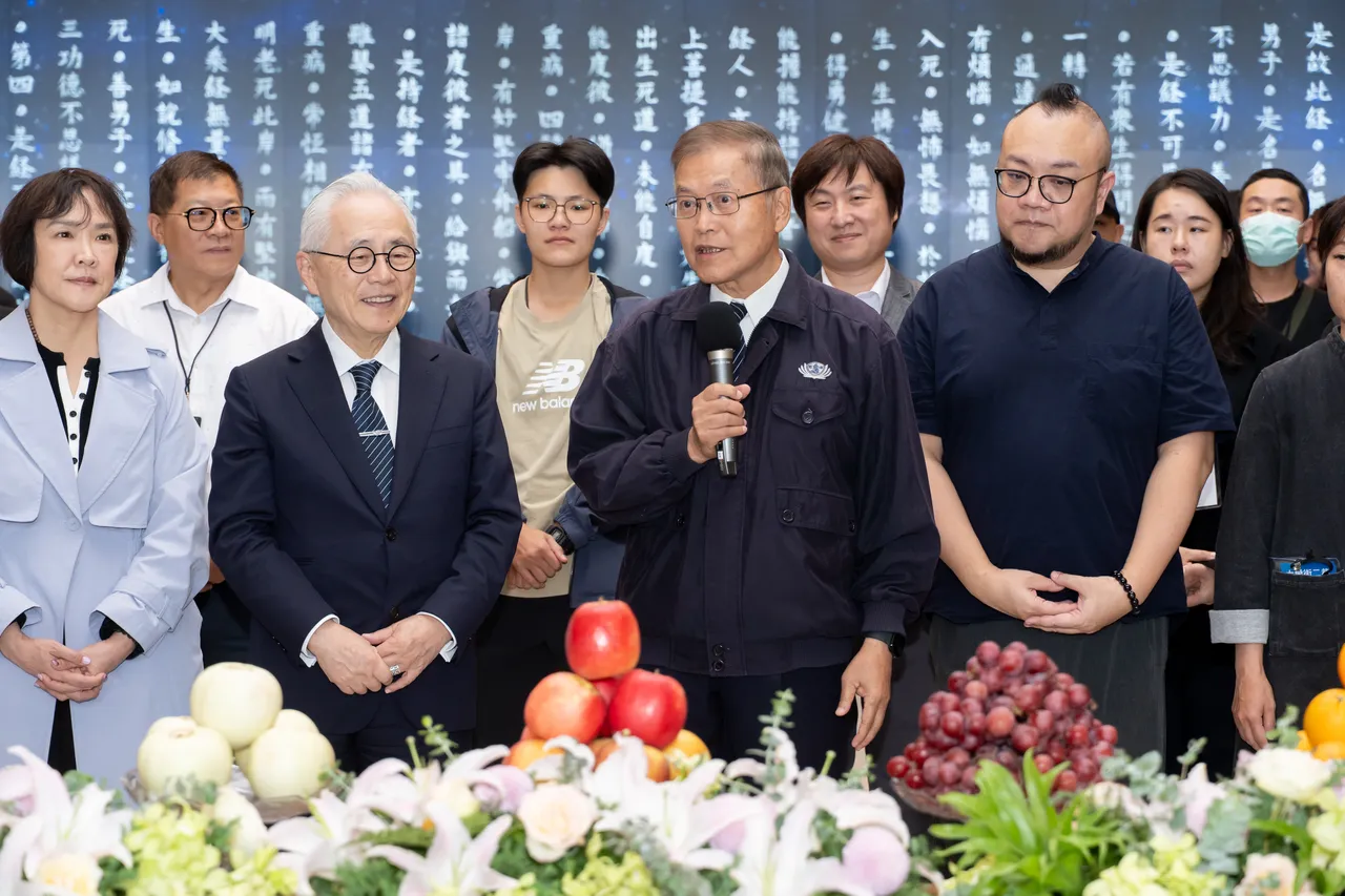 大愛劇《大愛街二巷》開鏡儀式。大愛提供