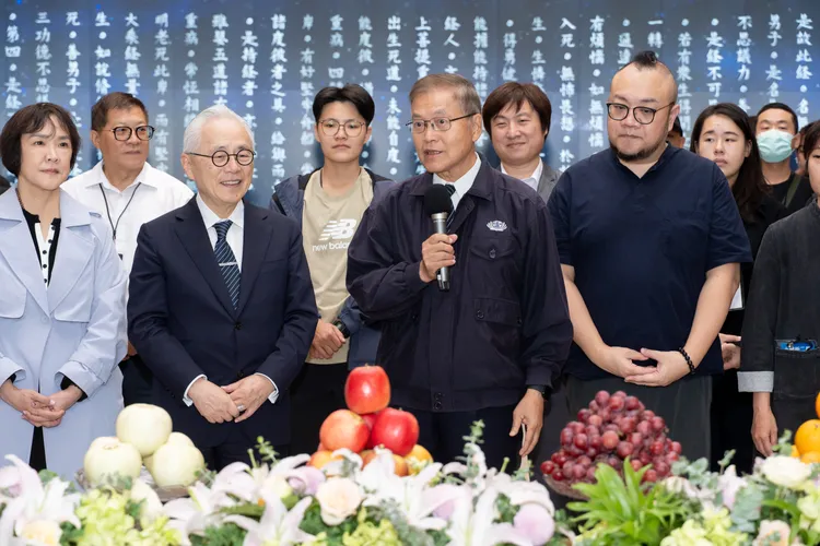 大愛劇《大愛街二巷》開鏡儀式。大愛提供