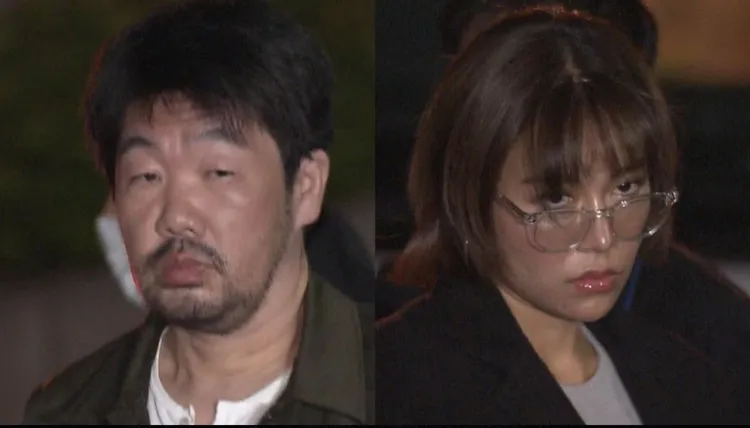 日本警方已拘捕涉嫌人口販賣的按摩店業者細野正之（左），正準備尋求拘捕泰國少女的母親（右圖）。翻攝X@bambi_so_cute