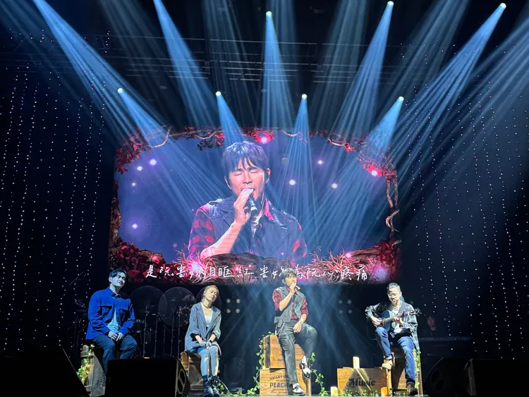 孙协志昨晚开唱，与粉丝庆祝出道30周年。索尼音乐提供