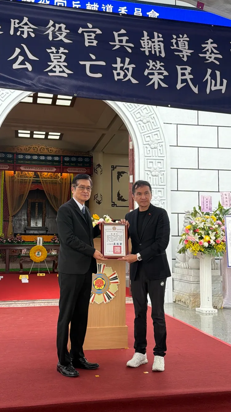 常如山表示這些第一代的48位榮民英靈，很多都是他父親的戰友，「今天做這些事是應該做的」。讀者提供