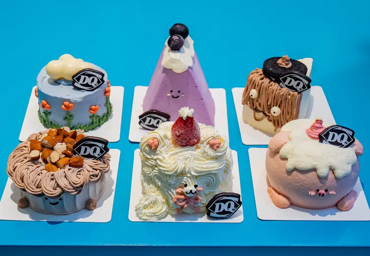 DQ推出30种多样的冰淇淋蛋糕选择，满足消费者多元享受冰淇淋生活情境。业者提供